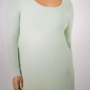 Forever 21, brand new, shelf bra mini dress,  agave green color, size ox, 12/14